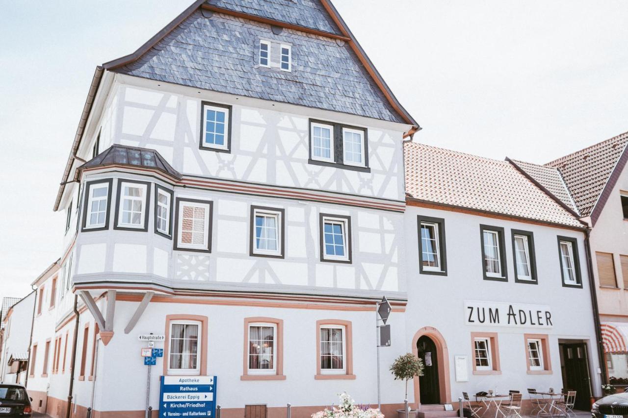Gasthaus Zum Adler Grosswallstadt Luaran gambar